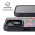 Psychedelic Circles iPhone 15 Kickstand Case